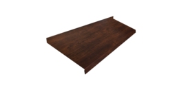 Отлив простой 200 0,45 Print Premium Cherry Wood Dark FTC (3м)