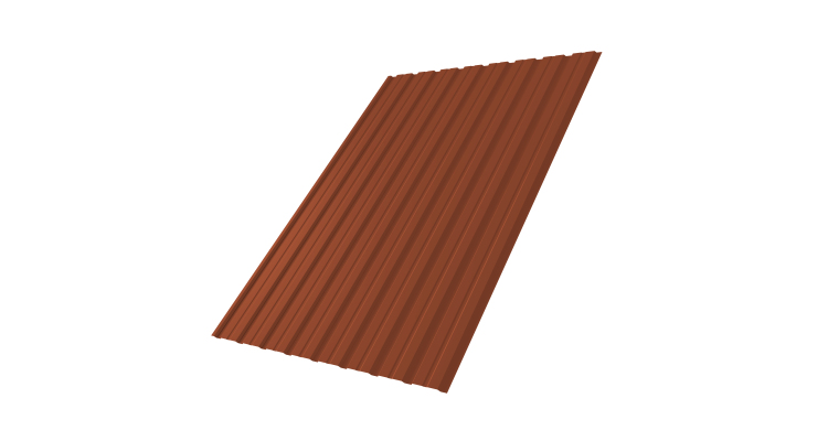 Профнастил С10B 0.45 Drap TR RAL 8004 терракота