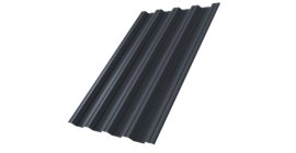 Профнастил НС44 Grand Line 0,5 Drap TX RAL 7024 мокрый асфальт