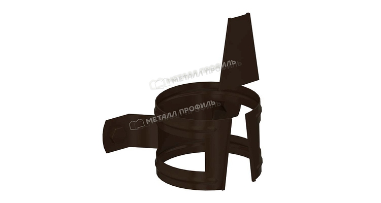 Держатель трубы (на дерево) Металл Профиль Foramina PUR D100 RR32