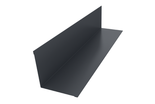 Угол внутренний 110х110 0,5 Drap TX RAL 7024 мокрый асфальт (2м)