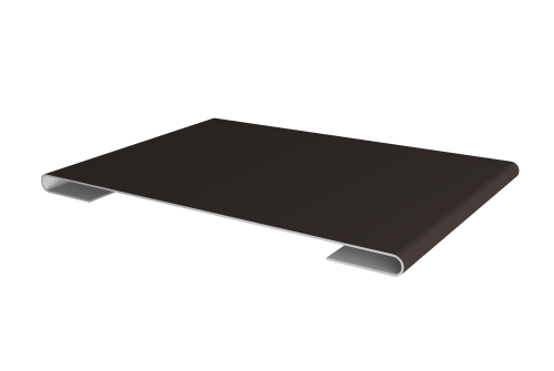 Планка стыковочная 0,45 Drap TX RR 32 темно-коричневый (3м)