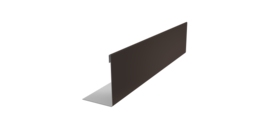 Нащельник 150 Texas 25х35 0,5 Drap TX RR 32 темно-коричневый (L1,5)