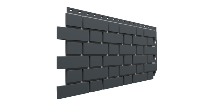 Фасадная панель Флемиш, Тёмно-серый