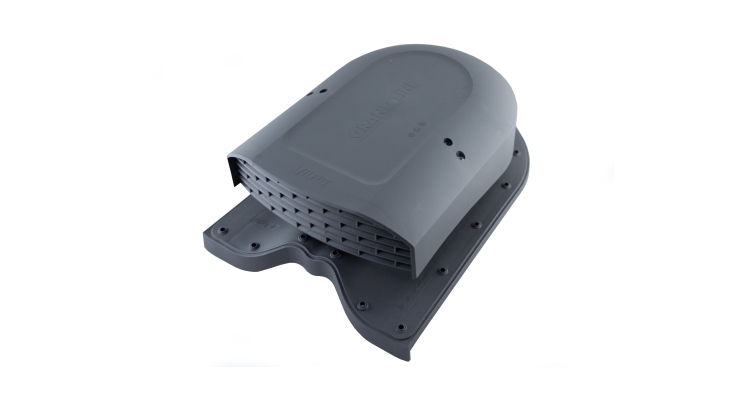 Вентиль кровельный Kvinta (Nera) Grand Line - KTV серый