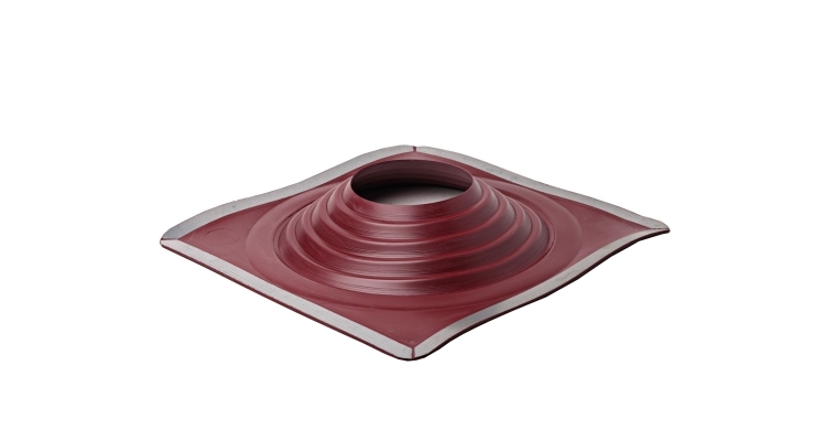 Проходной элемент MF прямой №9 (254-502мм) +240 силиконовый красный