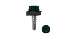 Саморез по металлу Daxmer 5,5х19 RAL 6005 (250) сверло №3